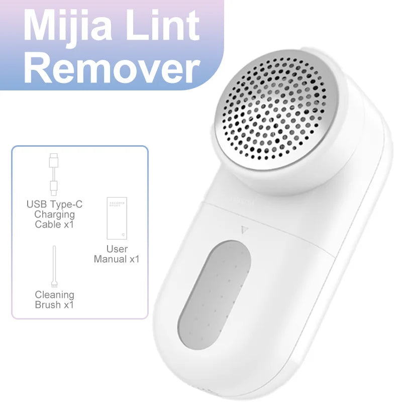 Removedor de fiapos XIAOMI recarregável portátil, Barbeador de tecido original, Fluff Pellet Remove Machine para roupas, camisola, novo